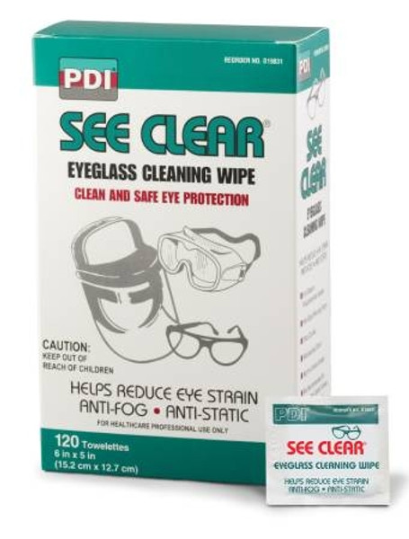 See Clear Eye Glass Cleaning Wipes