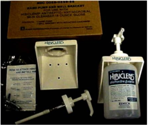 Hibiclens Surgical Bottle Wall Mount Dispenser - 16 oz.