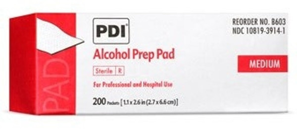 Alcohol Prep Pad PDI
