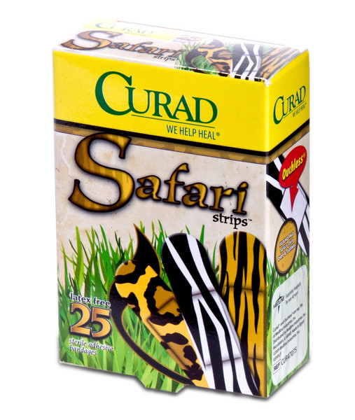 CURAD Safari Strips Bandages