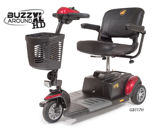 buzzaround xlhd 3-wheel scooter