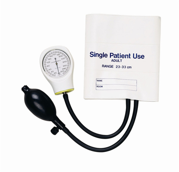 Single-Patient Use Sphygmomanometers, White