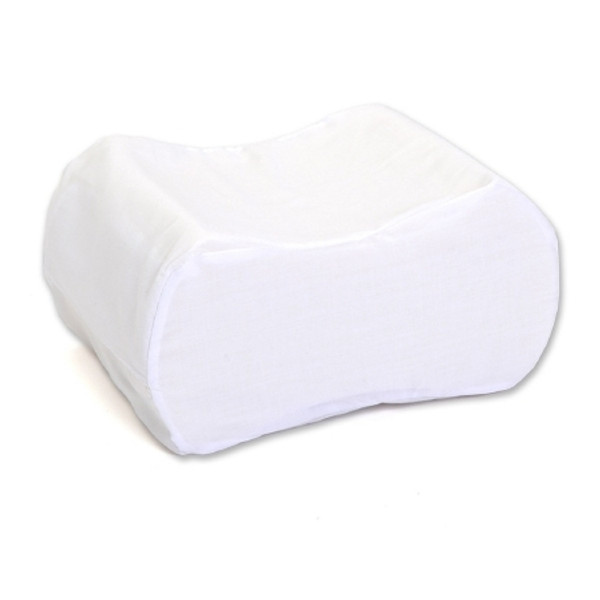 Knee Support Pillow 5 x 8-1/2 x 10 Inch White Washable