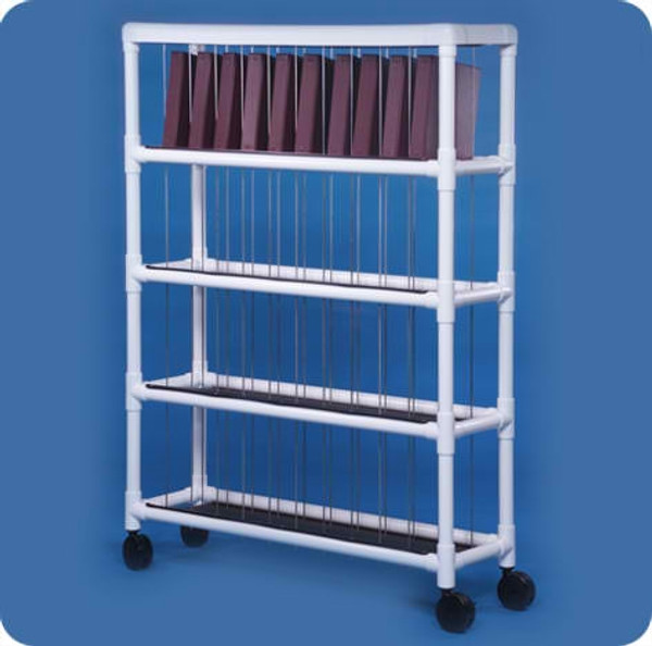 Notebook Chart Rack - Holds 40 Ring Binders