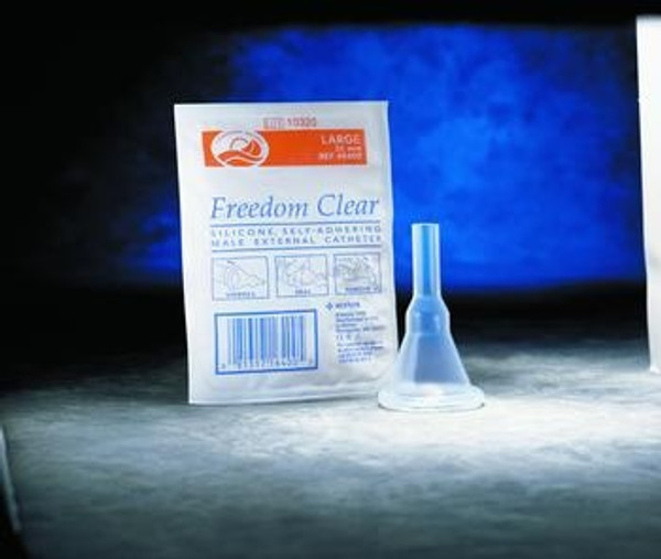 freedom clear male external catheter