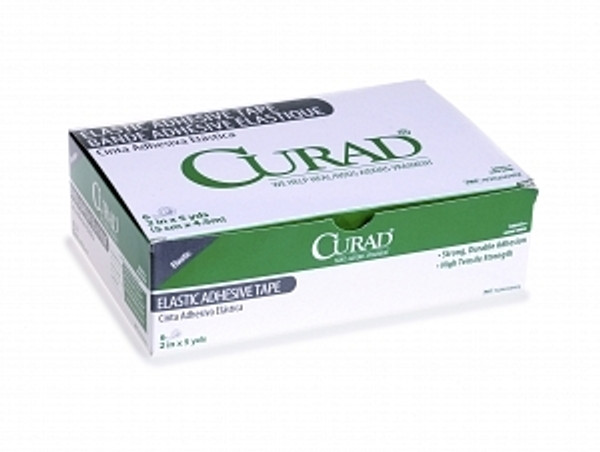 CURAD Elastic Adhesive Bandage, White