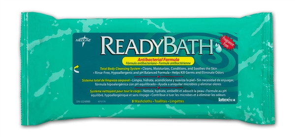 ReadyBath Premium Antibacterial Wipes