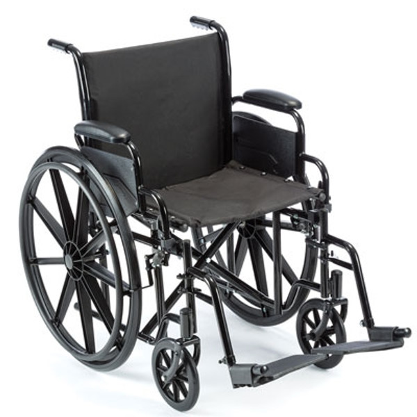 ProBasics Value K1 Wheelchair with Footrests, 16x16, PBEC03FR