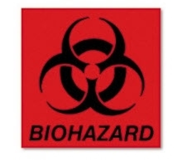 Lagasse Biohazard Warning Label