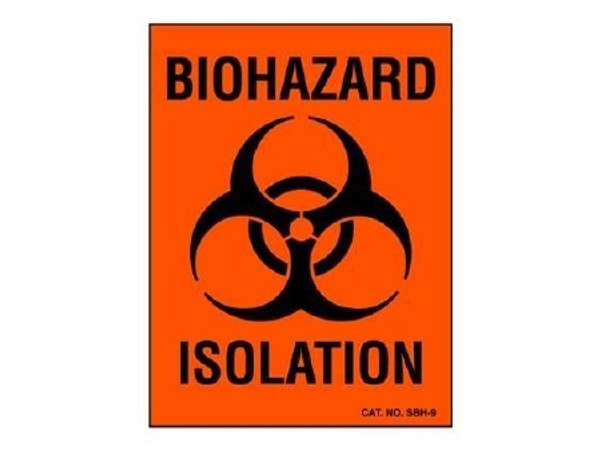 Shamrock Scientific Chemical Hazard Label 1