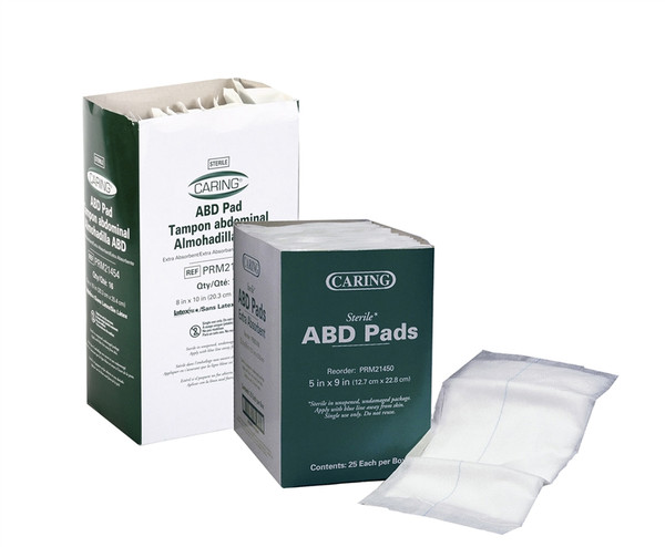 Caring ABD/Combine Pads