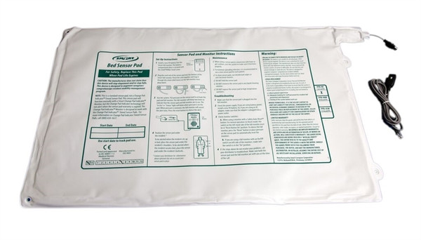 "Timed" Bed Sensor Pad 20"x30" - 45 day pad life ("Time-In-Use" feature only operational with a TL-2100CP)