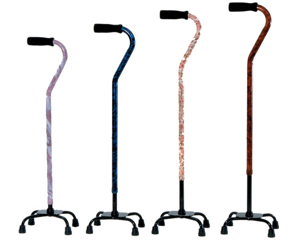 Designer Small Base Quad Cane