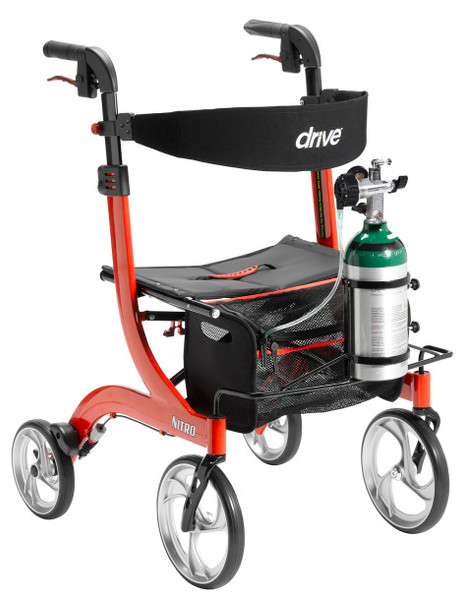 Nitro O2 Tank Holder (*ROLLATOR not included)