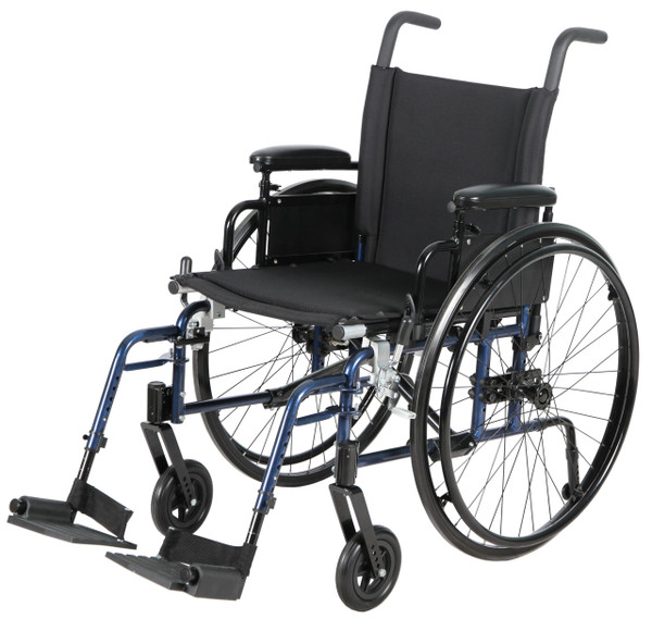 K5 ULTRALIGHT WHEELCHAIR, 18" WITH SWING -AWAY FOOTRESTS