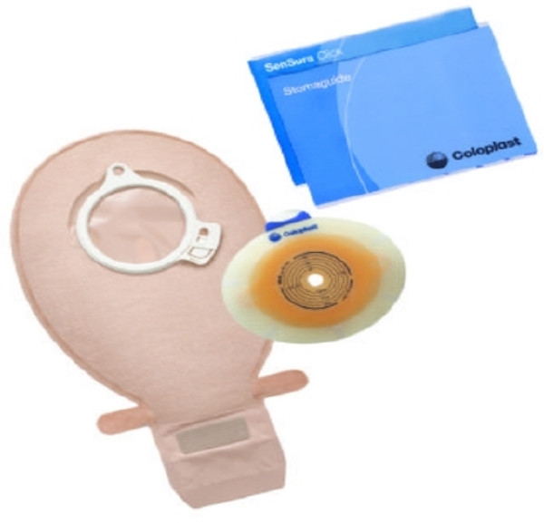 Ostomy Kit SenSura Click Wide Two-Piece System Maxi