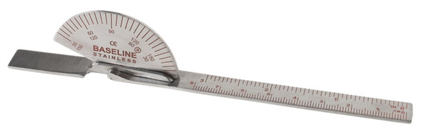 Baseline SS Finger Goniometer, 6 Inches