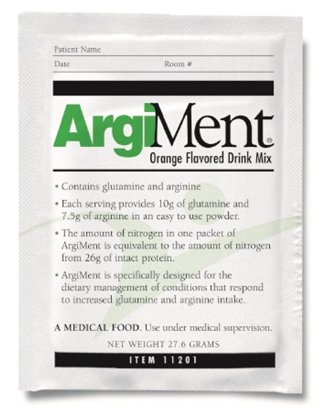 Arginine / Glutamine Supplement ArgiMent Individual Packet Powder