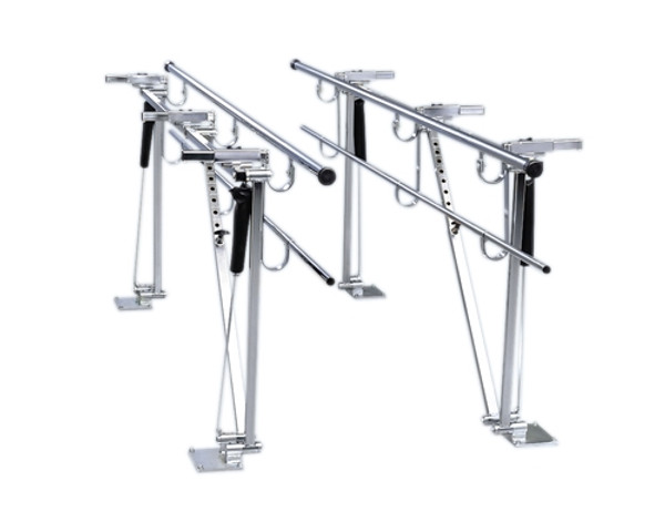 parallel bars floor mounted height and width adjustable
