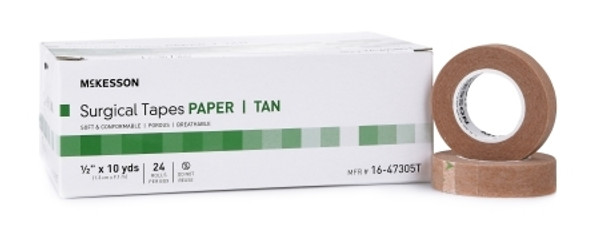 Medical Tape McKesson Paper Tan NonSterile