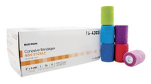 Cohesive Bandages MultiColor Pack  Contains Latex