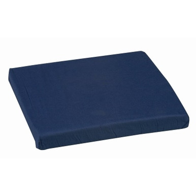 DMI Polyfoam Wheelchair Cushion, Standard, Navy, 16 x 18 x 2