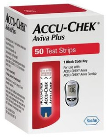 Blood Glucose Test Strips AccuChek 2