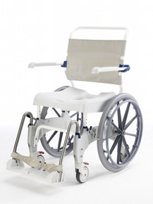 ERGO SP XL Extra Wide Back Shower Chair with 24 Self Propel Wheels