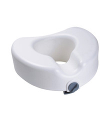 Locking Molded Raised Toilet Seat