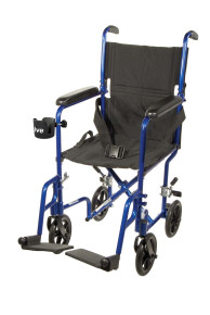 Drive Deluxe Aluminum Transport Wheelchair Backordered