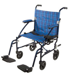 Drive FlyLite Aluminum Transport Wheelchair