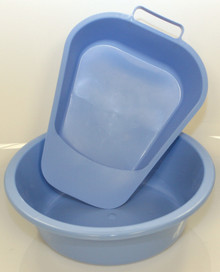 Contour Bedpans Blue