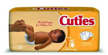 Cuties Baby Diapers  Size 1 and Size 2