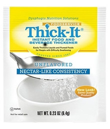 Food and Beverage Thickener ThickIt 48 Gram Individual Packet Unflavored Powder Nectar Consistency