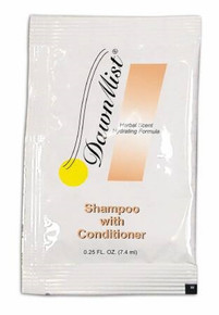 DawnMist 025 oz Shampoo and Conditioner Individual Packet Herbal Scent