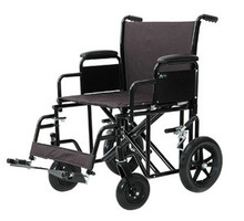 ProBasics HeavyDuty Transport Wheelchair  Black