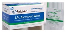 ReliaMed IV Antiseptic Wipes