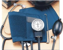 SelfMonitoring Home Blood Pressure Kit with Attached Stethoscope