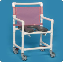 Midsize Open Front Soft Seat Shower Chair  VLOF9200MS