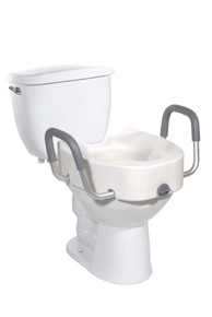 Drive Elevated Raised Toilet Seat with Arms