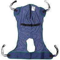 Full Body Mesh Patient Lift Sling with Commode Cutout Option  Medium 1