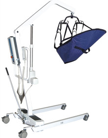 Electric Patient Lift with Rechargeable Battery