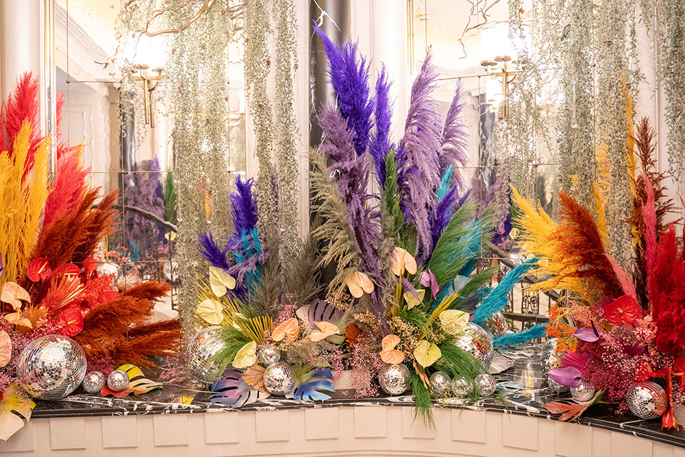 Celebrating with Flowers: ​A Glittering New Year’s Eve Party in Mayfair