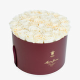 Cream Rose Hatbox