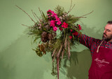 Summer Wreath: Moyses Stevens Flower School