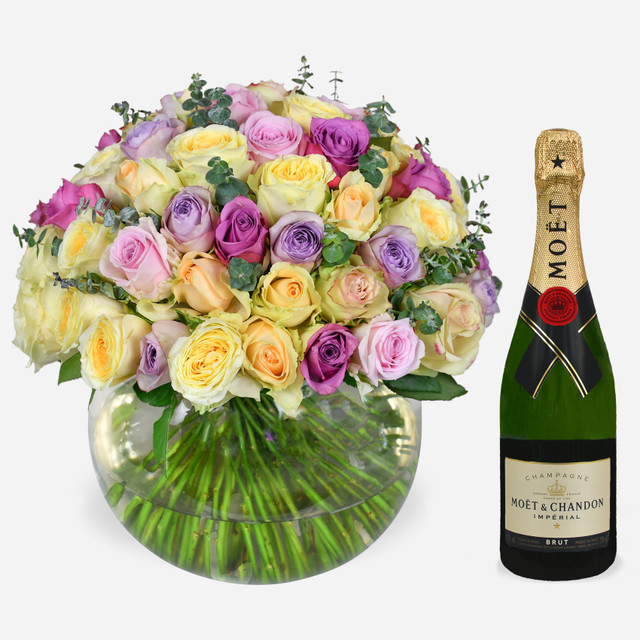 Flowers and Champagne Delivery London & UK Moyses Stevens