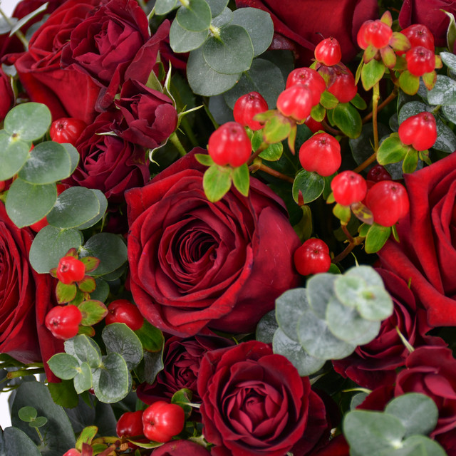 Classic Red Rose Bouquet