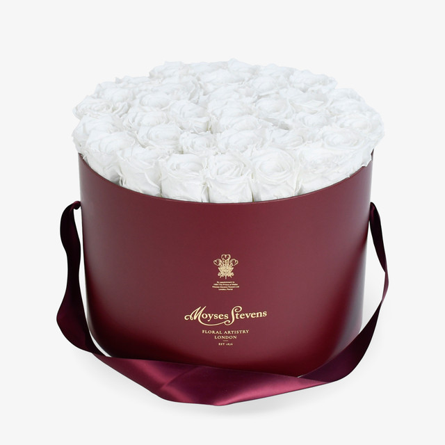 White Rose Hatbox