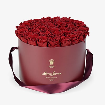Red Rose Hatbox