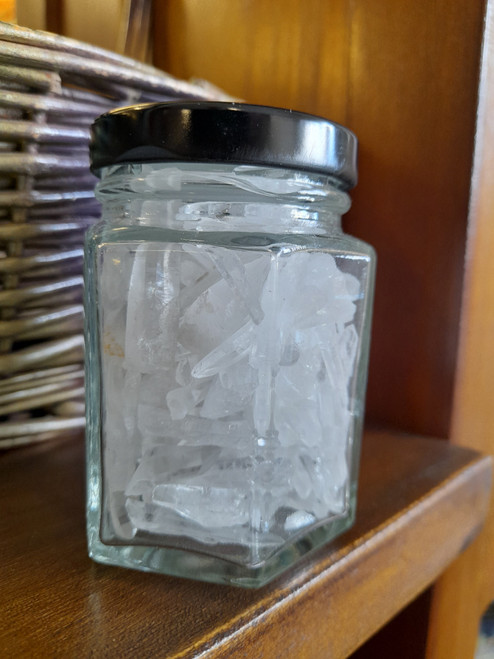 Clear Crystal Quartz Bottles